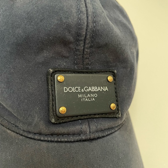 Dolce and Gabbana Logo Patch Baseball Hat - Picture 2 of 7